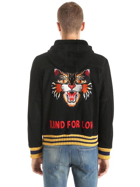 gucci angry cat cotten jacket|GUCCI .